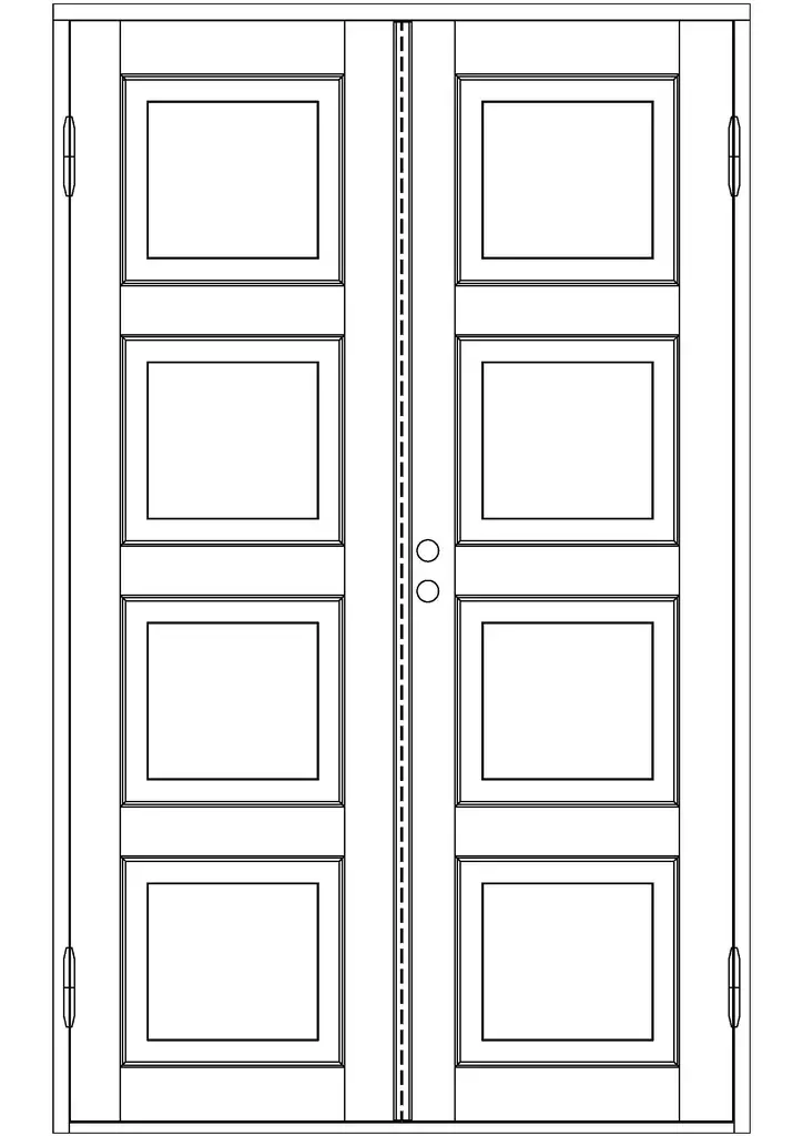Sisäpariovet - Sisäpariovet - 100-204-11 - 1