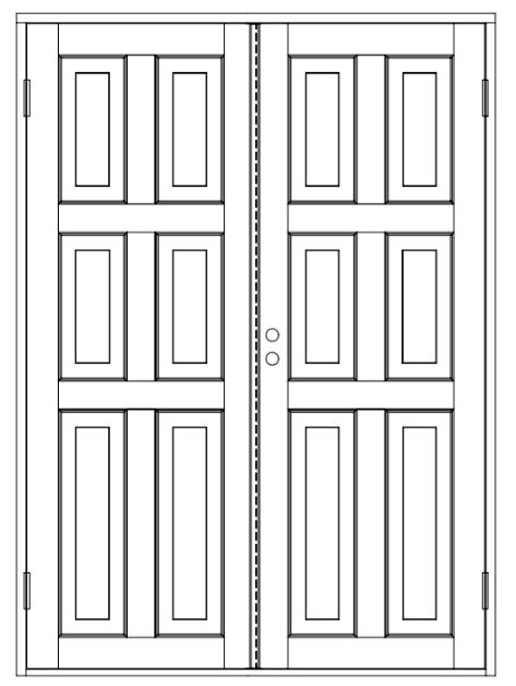 Sisäpariovet - Sisäpariovet - 100-206-11 - 1