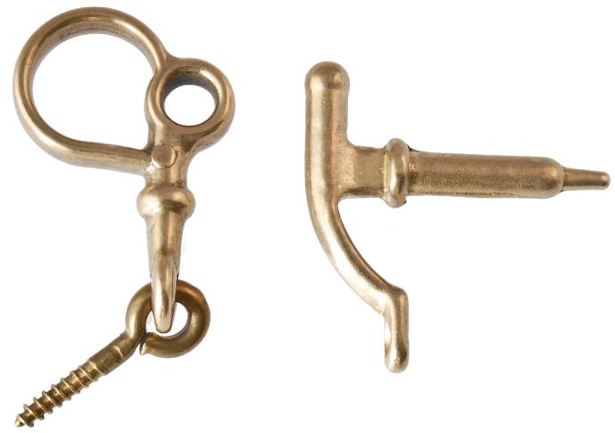 Sormihaka, messinki - Ulkoikkunan sulkijat - 202-007-1 - 1