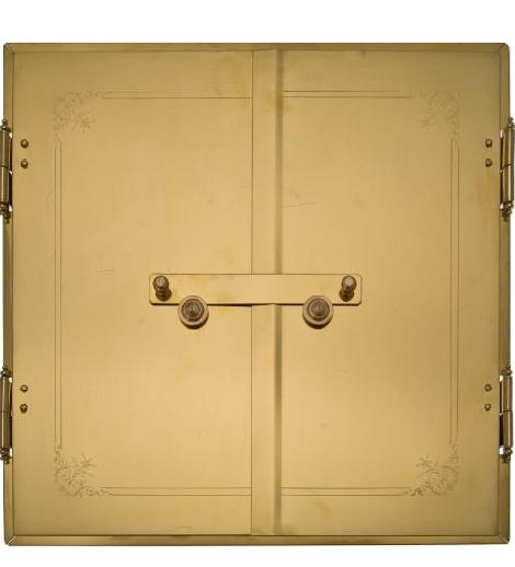 Suorat uuninluukut, messinki - Uuninluukut ja varaosat - 714-003-1 - 1