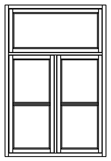T-ikkuna - T-karmilliset ikkunat - 200-016-1 - 1