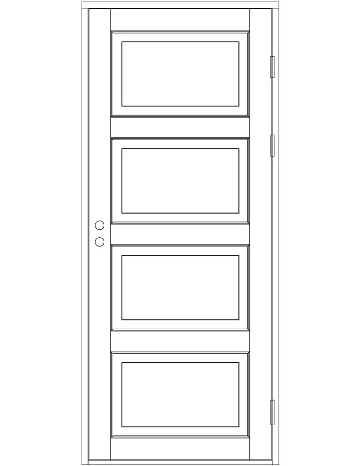 Ulko-ovi - Ulko-ovet - 100-404-1 - 7