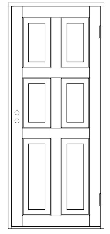 Ulko-ovi - Ulko-ovet - 100-406-1 - 1