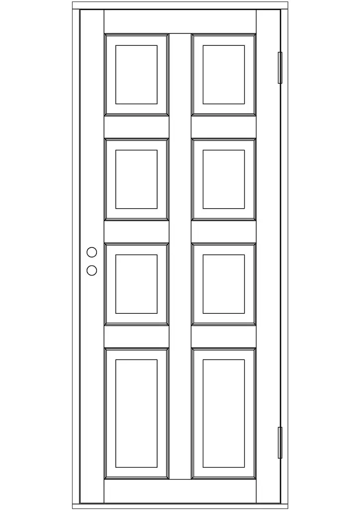 Ulko-ovi - Ulko-ovet - 100-408-1 - 1