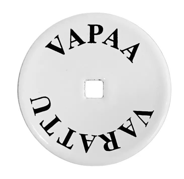 Wc:n pintalukon emaloitu teksti - Muut kyltit - 946-090-1 - 1