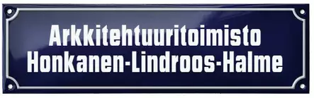 Emalikyltti 27 x 8 cm - Tekstikyltit (tilaustekstit) - 946-068-2 - 1