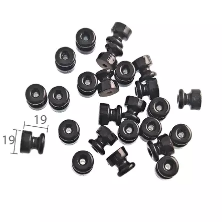 Johdonkiinnike, johdonohjain posliininen - Posliinikehykset ja lisätarvikkeet - 519-005-2 - 2