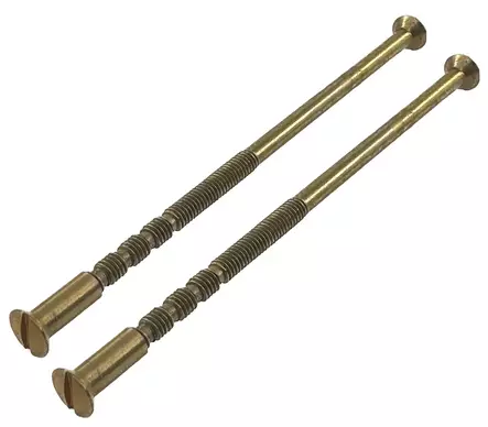 Painikkeen ruuvit, messinki (M4) - Takonaulat ja erikoisruuvit - 890-096-12 - 1