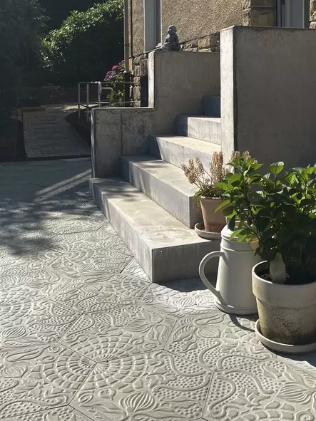 Sementtilaatta - VIA -sementtilaatat ulos - AP02 - 2