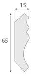 Mittakuva - Kattolistat - 820-721-2 - 3