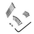 Painikkeen kiinnityssarja - Takonaulat ja erikoisruuvit - 890-095-2 - 1