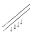 Painikkeen ruuvit, niklattu (M4) - Takonaulat ja erikoisruuvit - 890-096-2 - 1