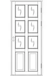 Sisäovi, ikkunallinen - Sisäovet - 100-108-2 - 1