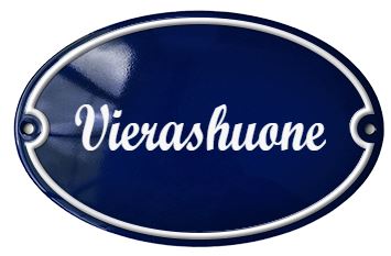 Emalikyltti 14 x 9 cm - Tekstikyltit (tilaustekstit) - 946-064-2 - 1