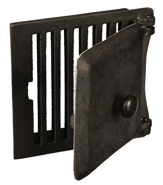 Ilmanvaihtoventtiili, valurauta - Korvausilma- ja poistoilmaventtiilit - 719-017-22 - 1