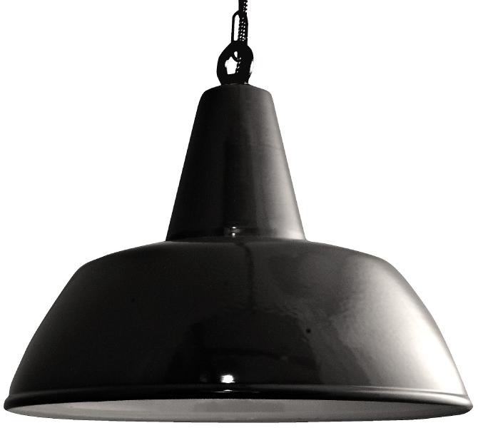 Emalivalaisin Kattovalaisin emaloitu valaisinkupu tehdasvalaisin - Kattovalaisimet - 504-033-2 - 1