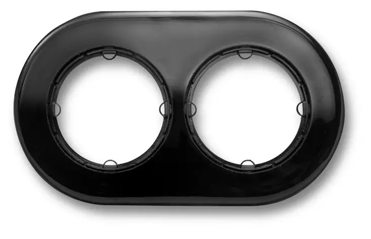 Kehys kahdelle kytkimelle/rasialle Do - Pistorasiat ja kytkimet, DO - 546-051-2 - 1