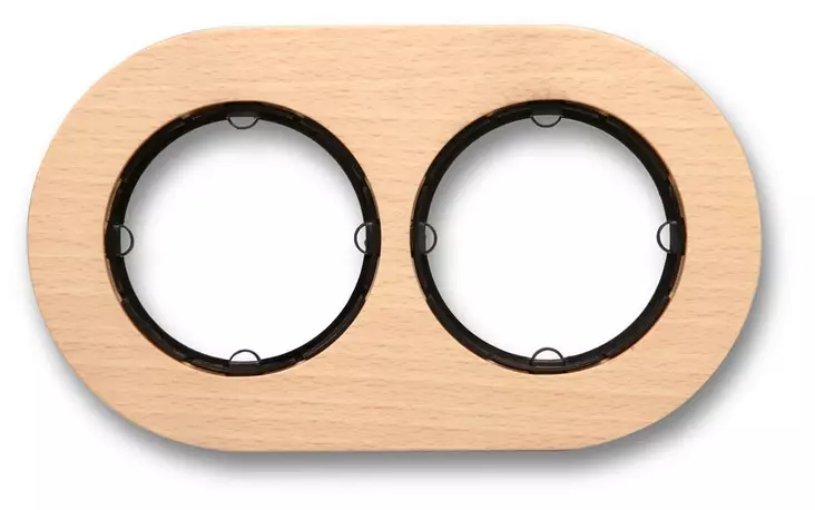 Kehys kahdelle kytkimelle/rasialle Do - Pistorasiat ja kytkimet, DO - 547-071-2 - 1