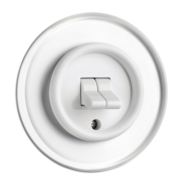 Kruunukytkin - Lasikehykselliset pistorasiat ja kytkime - 516-128-22 - 1