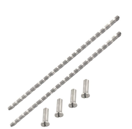 Painikkeen ruuvit, niklattu (M4) - Takonaulat ja erikoisruuvit - 890-096-2 - 1