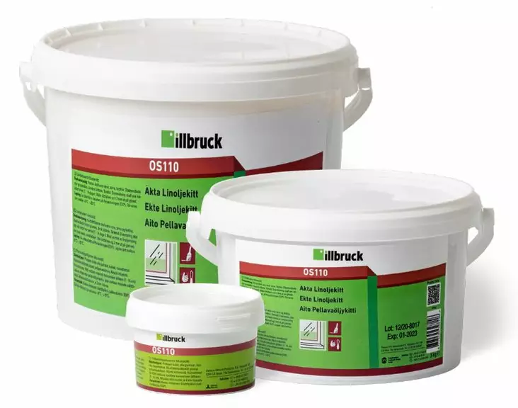 Pellavaöljykitti Illbruck - Suovat, kitit ja käsittelyaineet - 860-045-12 - 1