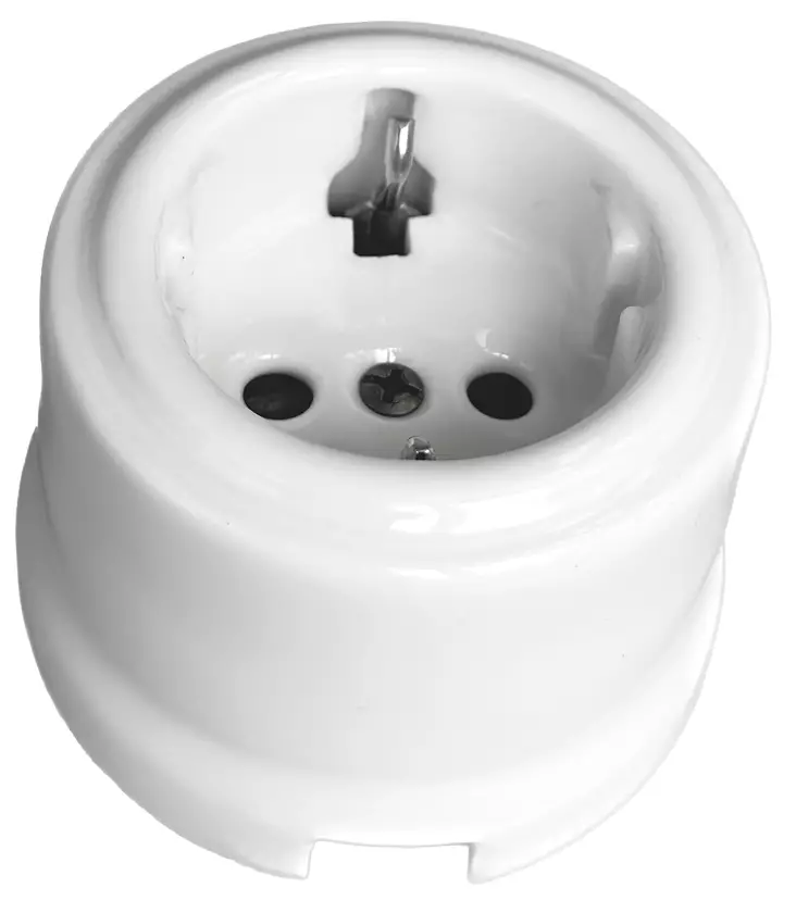 Pistorasia - Valkoiset posliinipistorasiat - 517-003-2 - 1