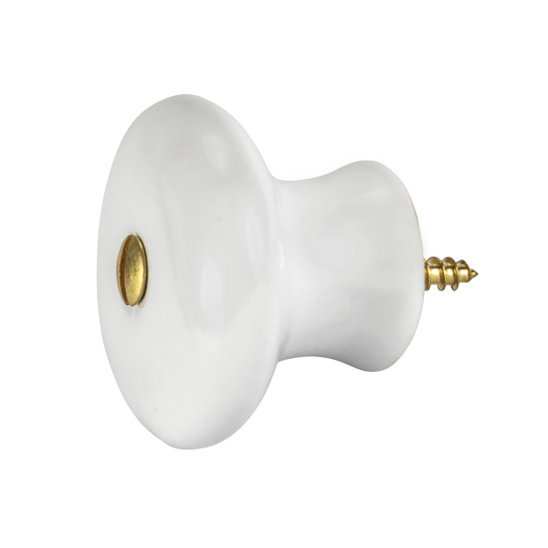 Posliininuppi posliinivedin Domus Classica - Laatikoiden ja kaappien vetimet - 102-028-62 - 1