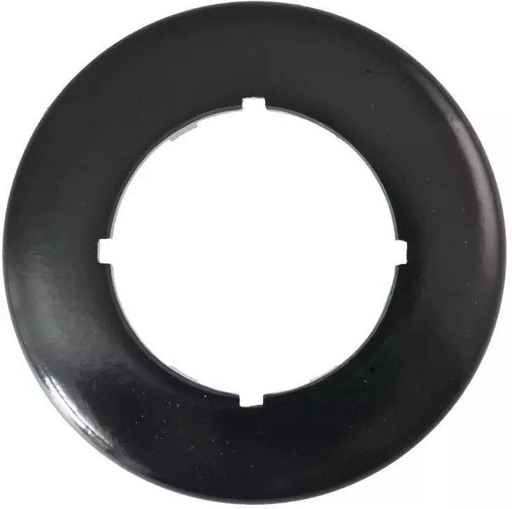 Pyöreä kehys, musta - Bakeliittikehykset ja lisätarvikkeet - 518-149-12 - 1