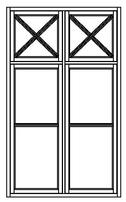 Ristikarmillinen ikkuna - Ristikarmilliset ikkunat - 200-022-2 - 1