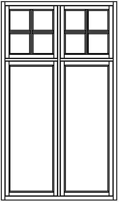Ristikarmillinen ikkuna - Ristikarmilliset ikkunat - 200-027-2 - 1