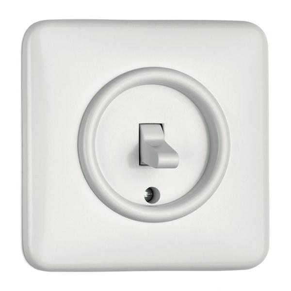 Ristikytkin - Valkoiset bakeliittikytkimet - 516-125-12 - 1