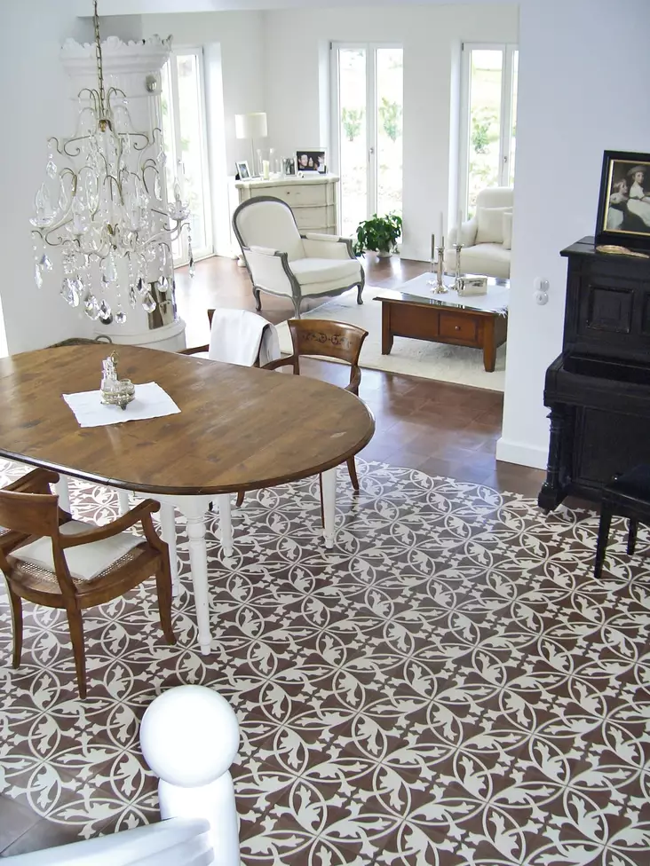 Sementtilaatta - Kaksiväriset VIA -sementtilaatat - 10872 - 1