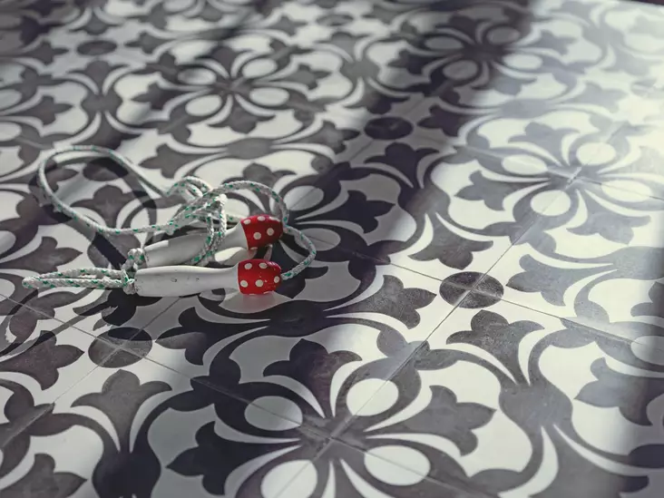 Sementtilaatta - Kaksiväriset VIA -sementtilaatat - 51042 - 1