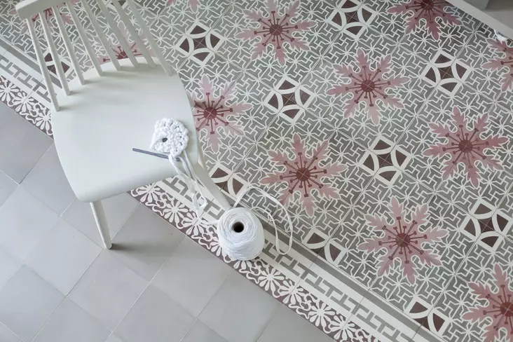 Sementtilaatta - Moniväriset VIA -sementtilaatat - 51072 - 1