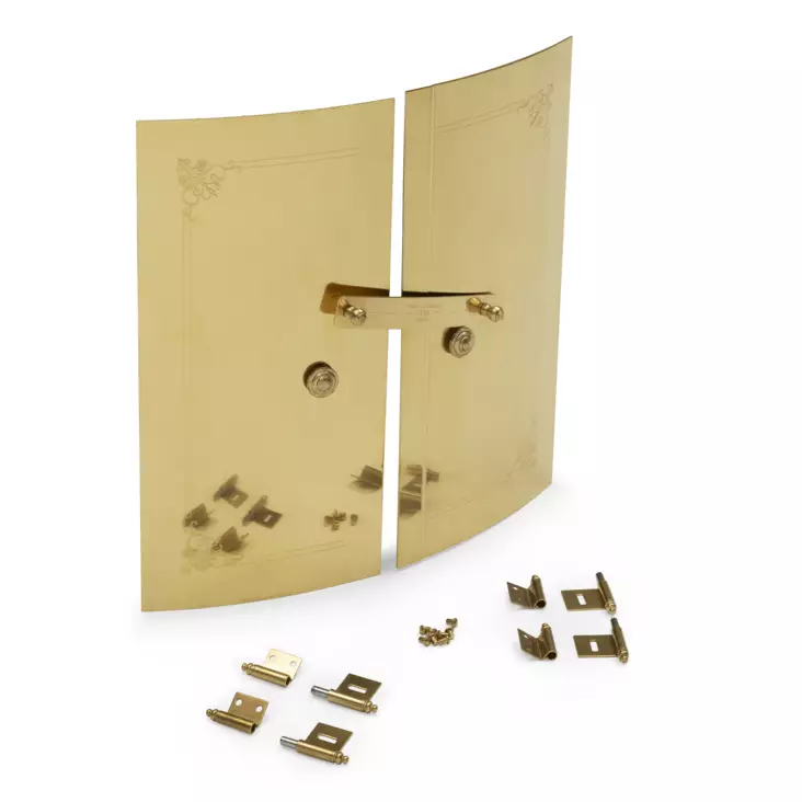 Ulkoluukut, kaarevat - Uuninluukut ja varaosat - 718-025-12 - 1