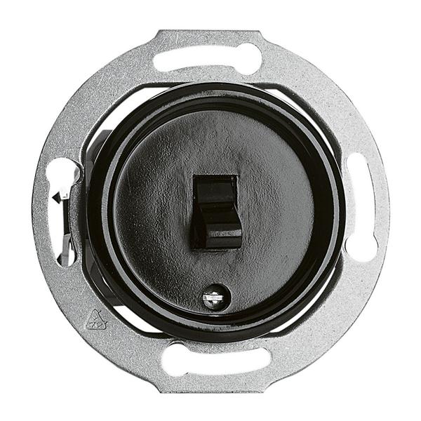 Vaihtokytkin - Mustat bakeliittikytkimet - 516-141-2 - 1