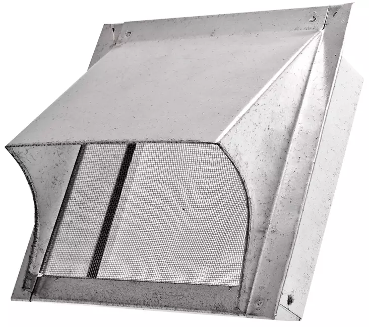 Venttiiliritilä, kauluksella - Ulkosäleiköt - 719-015-12 - 1