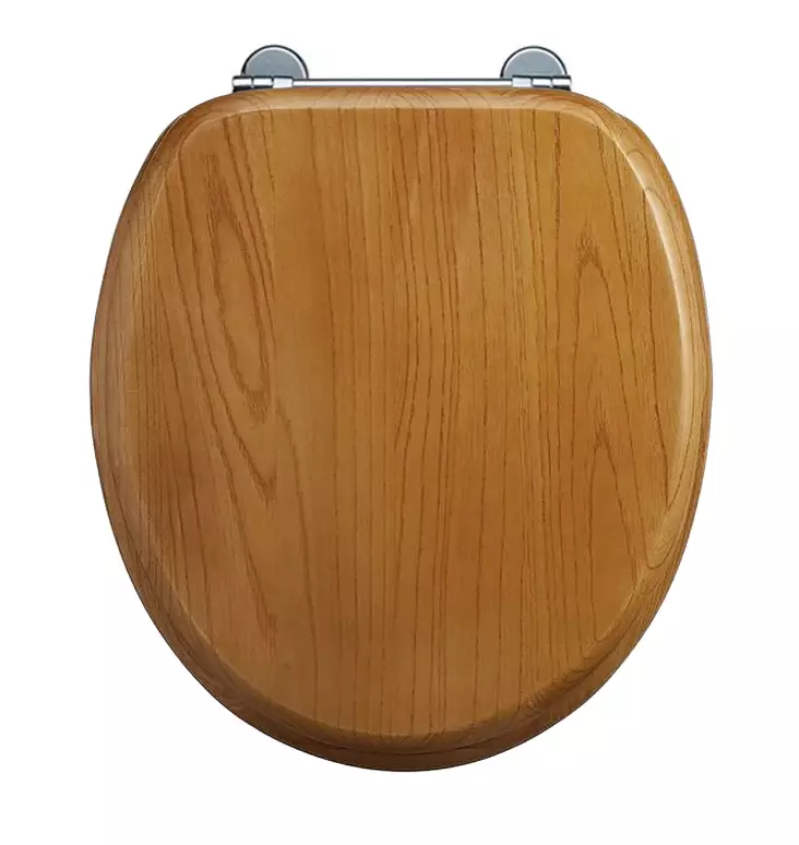 Wc-istuimen kansi, tammi - Lisätarvikkeet WC-istuimiin - 415-015-2 - 1