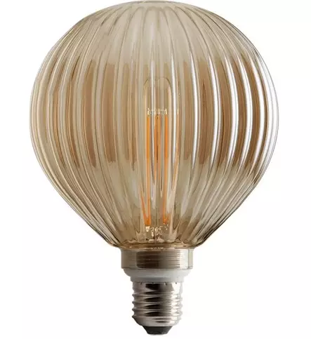 Led-poltin, ruskealla lasikuvulla (E27) - Polttimot - 519-042-13 - 1