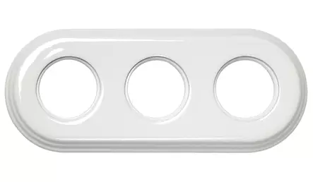 Posliinikehys, valkoinen - Posliinikehykset ja lisätarvikkeet - 518-050-3 - 1