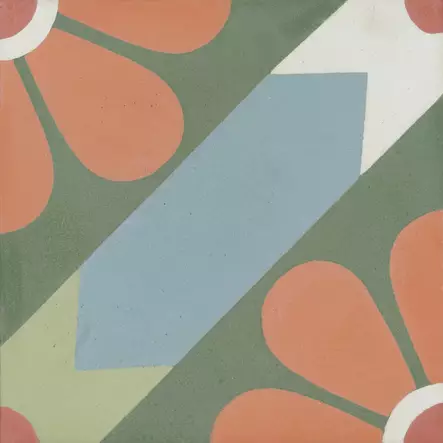 Sementtilaatta - Moniväriset VIA -sementtilaatat - 11953 - 2