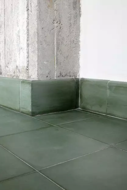 Sementtilaatta, harmaanvihreä - Yksiväriset VIA -sementtilaatat - 53 - 1