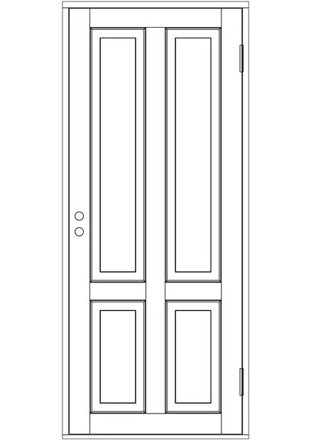 Ulko-ovi - Ulko-ovet - 100-404-3 - 2