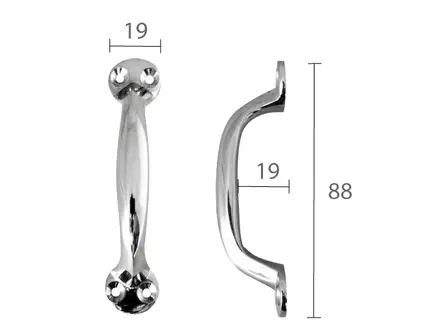 Mitat - Niklatut vetimet - 102-005-3 - 2