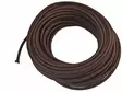 Valaisinjohto, tummanruskea - Kankaiset valaisinjohdot - 760-002-3 - 1