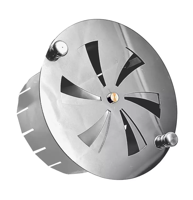 Ilmanvaihtoventtiili, säädettävä - Korvausilma- ja poistoilmaventtiilit - 719-003-23 - 1