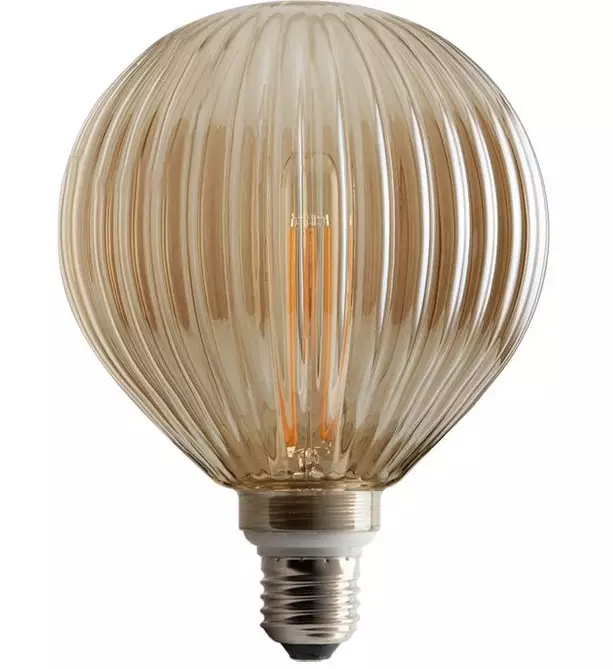 Led-poltin, ruskealla lasikuvulla (E27) - Polttimot - 519-042-13 - 1