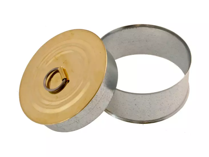 Nokiluukku, messinki - Noki- ja tuhkaluukut - 702-003-3 - 1