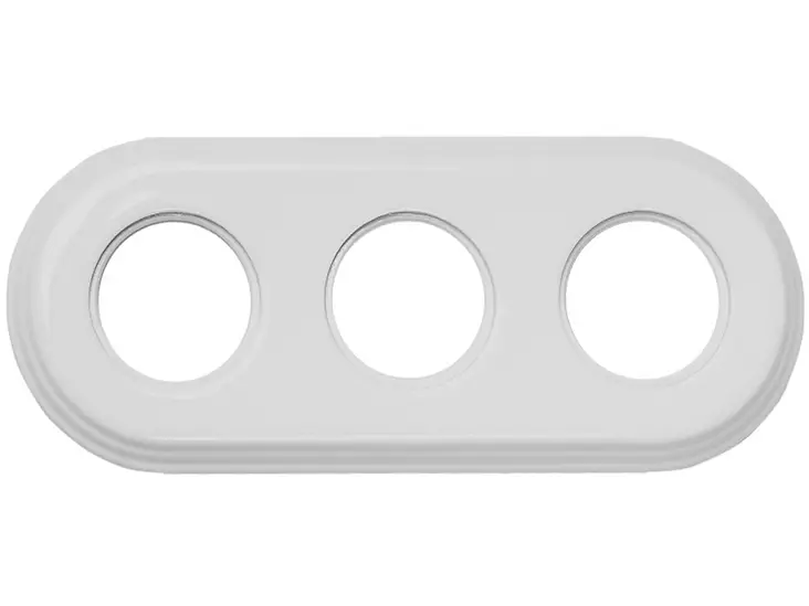 Posliinikehys, valkoinen - Posliinikehykset ja lisätarvikkeet - 518-050-3 - 1