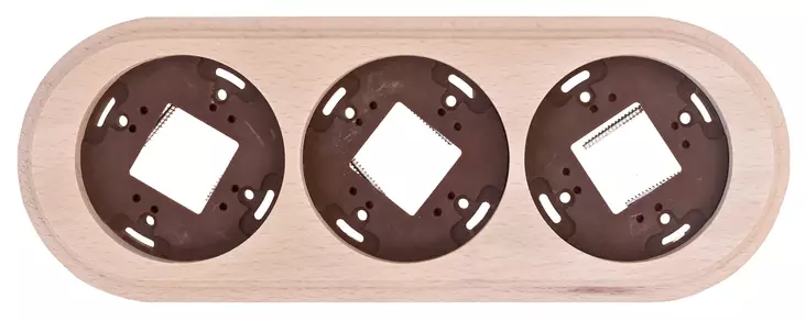 Puinen kehys, pinta-asennettavalle rasia - Posliinikehykset ja lisätarvikkeet - 518-060-3 - 1